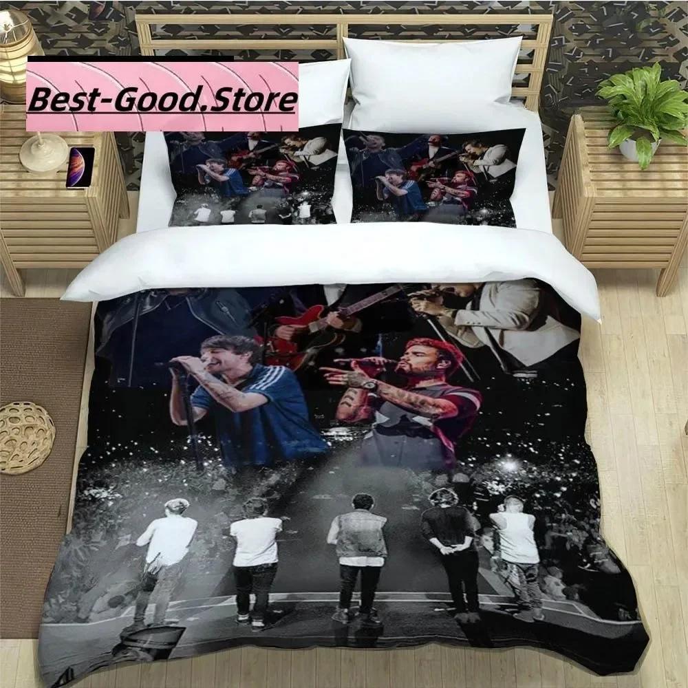 O-ONE Musikband D-Direction Bettwäsche-Set Bettwäsche-Set mit Kissenbezug Bettdeckenbezug Weich Einzel Doppel Queen Super King Größe