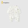 TONGTAI Baby Spring/Autumn Cotton Gauze Long-Sleeve Romper
