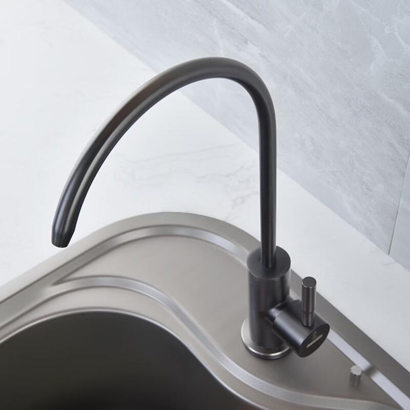 Gunmetal Grey 304 Stainless Steel Direct Drinking Faucet