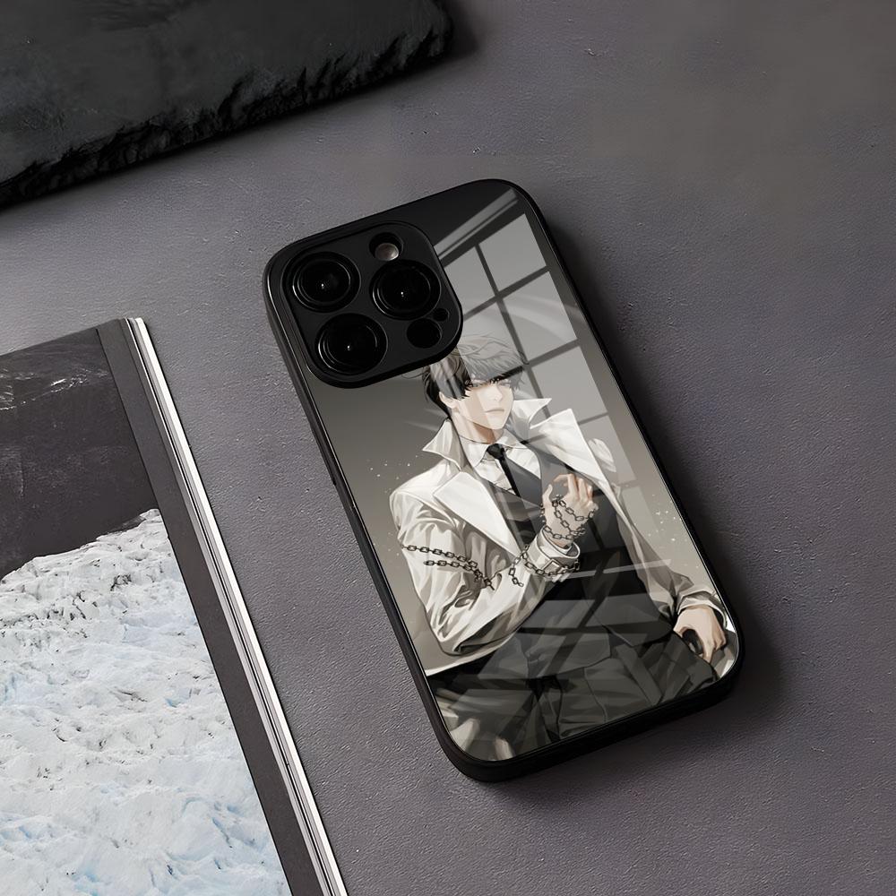 Omniscient R-Reader V-Viewpoint Orv Phone Case For IPhone 17 Air 16 E Pro Max 15 14 13 Mini 12 Pro 11 Max Plus Black Glass Cover