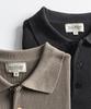 Waildeubeuligseu W23 Knitted Polo Shirt (Ash Black)