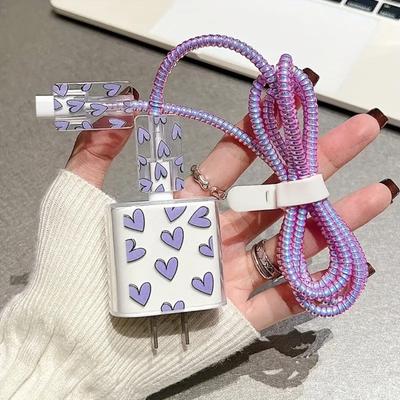 Charger Protective Case Data Cable Winding Rope