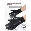 Men's Waterproof Touch Screen Cycling Gloves Winter Windproof Outdoor Motorcycle Ski Bike Warm Gloves for Riding And Scooter