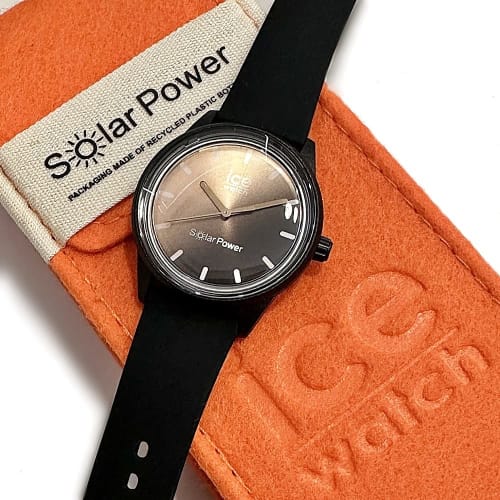 Ice Watch Solar-Powered Pair Watch for Men and Women, 018477018477