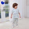 Minibala Kids' Printed 2-Piece Summer Pajama Set