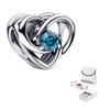 Pandora Heart Shaped Hollow Design Pendant Women Pendant Silver 793744C01