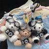 Original Camera Bear Pendant Keychain - Plush Doll Figurine Charm Gift