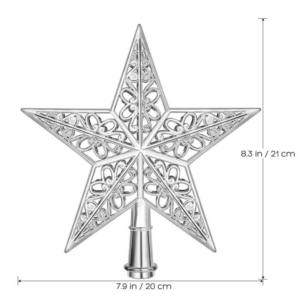 Topper Party Decor Xmas For home Christmas Ornaments Sparkle Star Christmas Decorations Home Decor