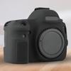 Soft Silicone Camera Case Protective Cover Skin for Canon 6D (Black)