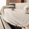 1pcs Minimalist Chenille Sofa Cover Four Seasons Living Room Furniture Protector L Shape Wear-resistant Anti-Slip Couch Cushion