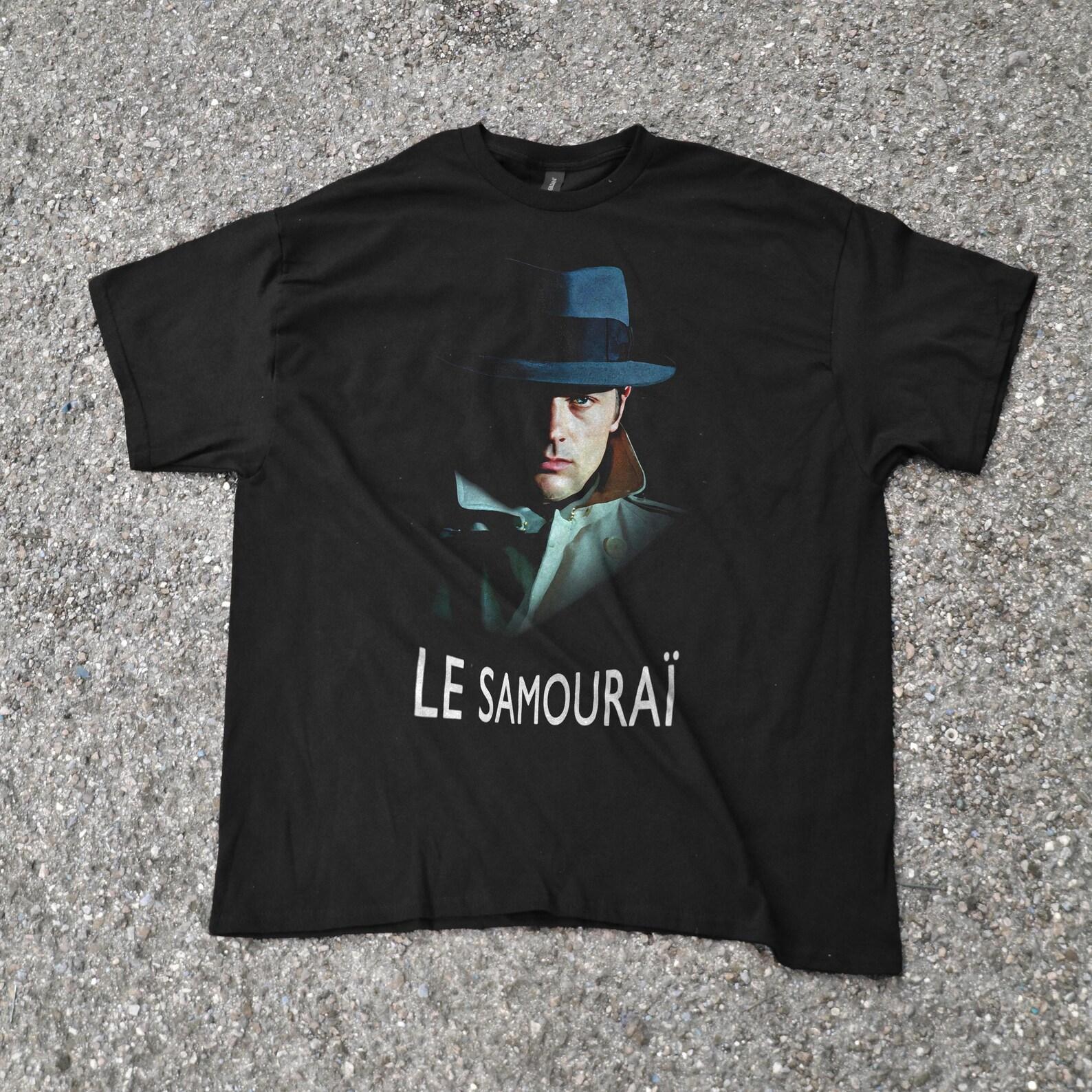 Le Samouraï movie inspired Unisex French Noir Cinema Graphic Tee, Vintage Cinema Shirt, Classic French Film Apparel, crime aesthetic M