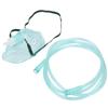 Adult Oxygen Therapy Face Cover With Tubing & Adjustable Elastic Strap Oxygen Supply
