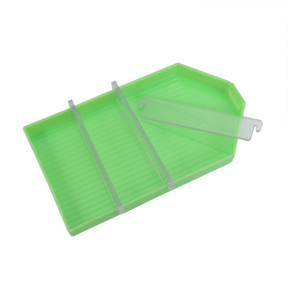 Large Capacity Diamond Painting Tray Plastic Drill Plate Cross Stitch Embroidery Diamond Painting Nail Art Beads Storage Tray
