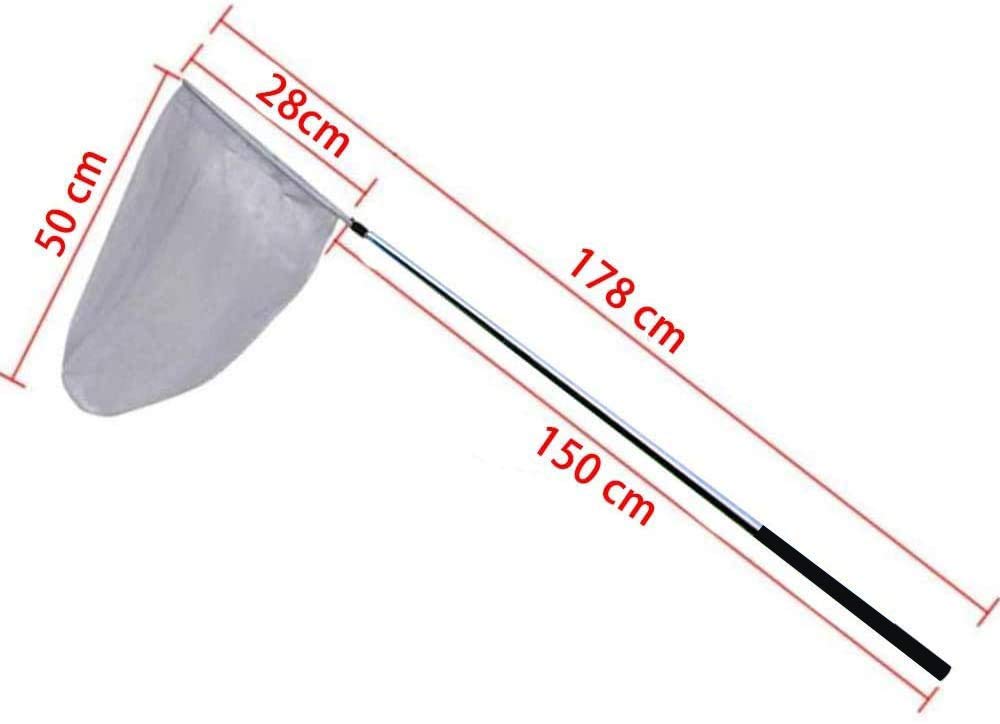Reekey Folding Bug Telescopic Toy for Collecting Insects and Outdoor Insect Net for and Other Amphibious Piece Net, 5-Section Fishing, Kids' Tool,