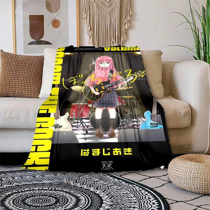 Lonely Rock Cartoon Plush Bed Throwing Cartoon Picnic Thin Blankets Modern Flannel Blanket Cover Gedruckt Bettdecke Geschenk