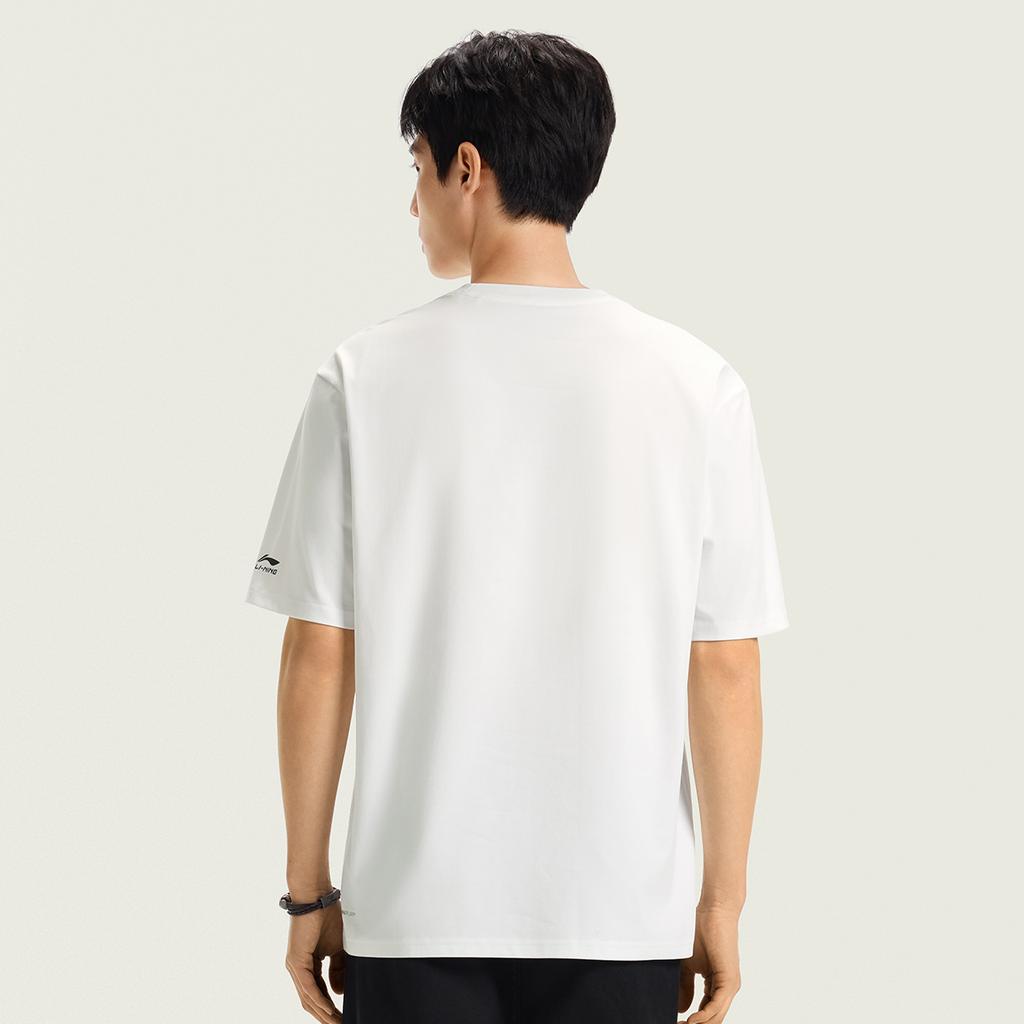 T-shirt Homme Blanc Collection Sports Life Li Ning ATSW297-2