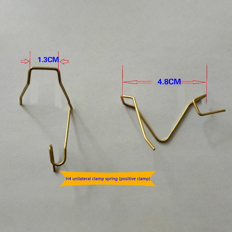 

Для лампы фары H1 H3 H4 H7 фиксирующий зажим стопорное кольцо светодиодный провод пряжка крюк железный прессовочный лист общий для мотоциклов