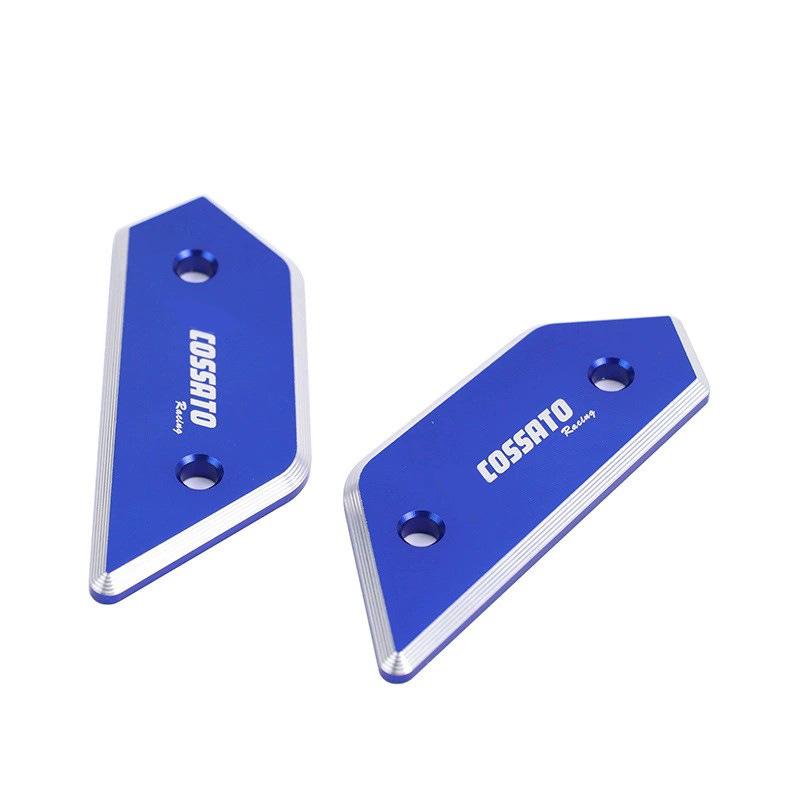 Kawasaki NINJA400 Rearview Mirror Base Cover - Aluminum Decorative Accessory