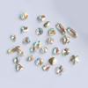 50Pcs Mixed Nail Art Faux Crystal Decorations Exquisite Appearance Personality Multifunctional Nail Art Diamonds Gift