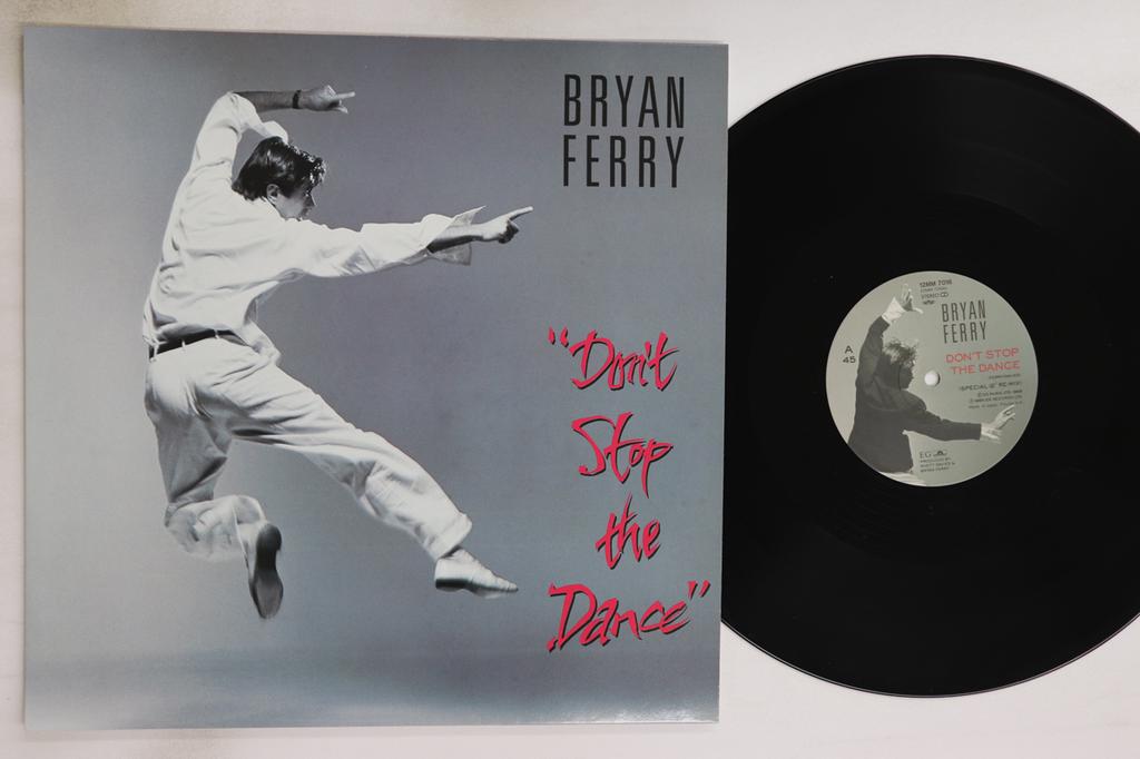 12inch Record BRYAN FERRY - Don't Stop The Dance 12MM7016 EG 1985 Japan Rock Used