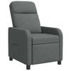 Recliner Dark Gray Fabric