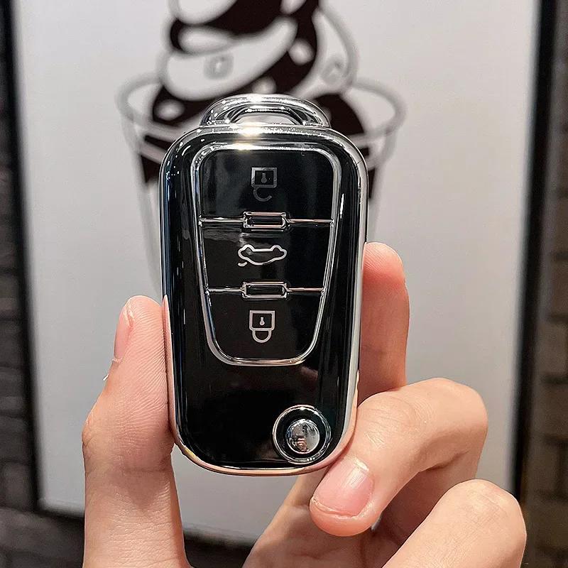 3 Buttons Housing Remote Fit For Mg Mg3 Mg5 Mg6 Mg7 Gt Gs Fit For Roewe 350 360 750 W5 Tpu Auto Key Fob Cover Case Automotive Auto Accessories