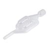 4pcs Twin Bubble Design Fermentation Airlock Plastic One Way Valve Bubble Airlock  Sauerkraut Making