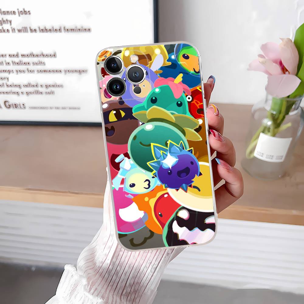 popular Game S-Slime R-Rancher For iPhone 17 Air 16 Pro Max 15 14 13 12 11 Plus phone Case
