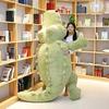Extra Large Crocodile Stuffed Animallarge Cute Crocodile Body Pillowgiftfluffy Stuffed Animal (green, 160cm)