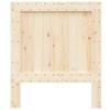 Headboard Solid Pine Wood 90x104 Cm