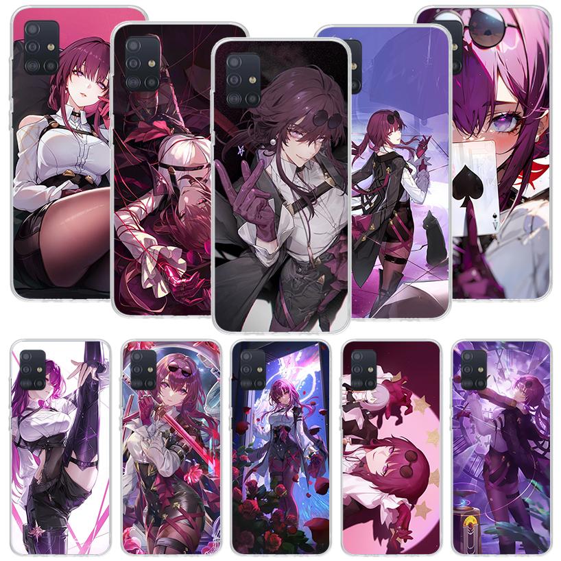 Honkai Star Rail Kafka Phone Case for Samsung Galaxy A52 A51 A50S A12 A22 A32 A72 A10S A30S A31 A71 Note 20 Ultra 10 Plus S10 Ga
