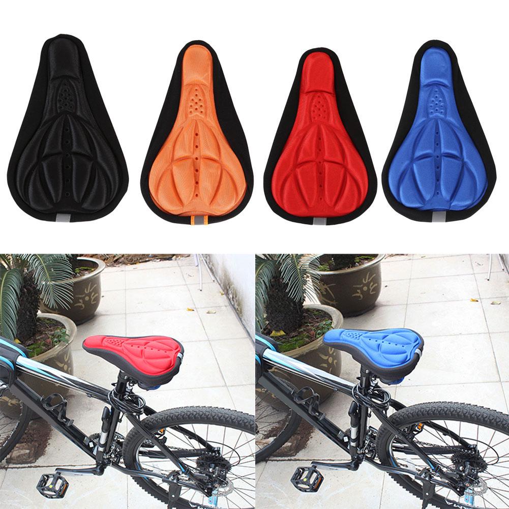 Bike Seat Cushion Bike Seat Cover Breathable Bicycle Saddle Cover Ergonomic Soft Bicycle Seat Cushion Non Slip for Women & Men