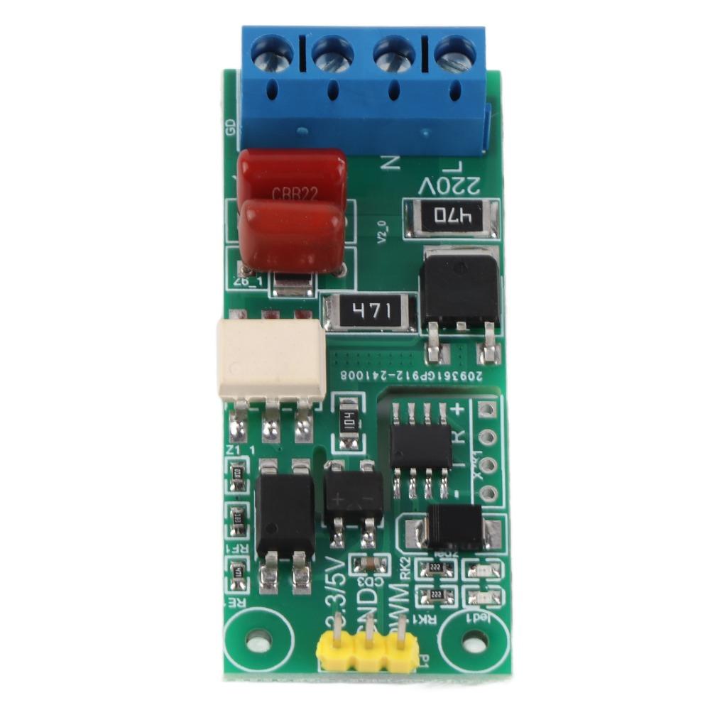 Adjustment Module YYAC-3S PWM Control Module AC220V 3A Voltage Controller PWM Voltage Controller Speed Adjustment