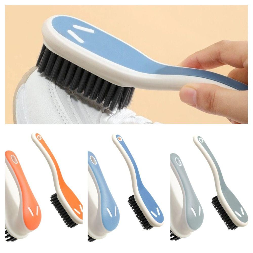 2PCS/SET Portable Cleaning Brush Multi-Purpose Shoe Brush Practical Kitchen Utensil Brush  Bathroom