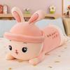 Large Plush Rabbit Hug & Sleep Pillow for Girls - Bedtime Companion Doll