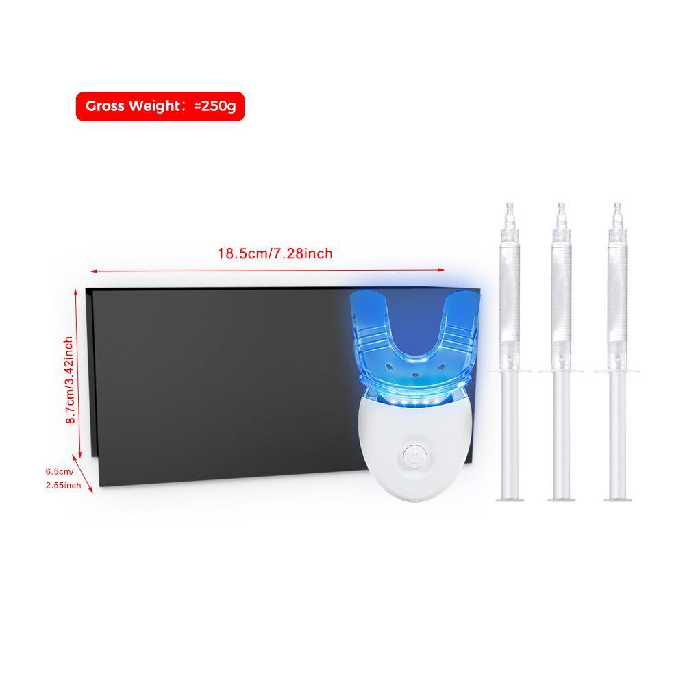 Denter Teeth Whitening Kit with LED Lamp and Gel