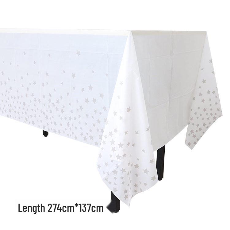 Kids' Party Disposable Tableware: Birthday Tablecloth, Cake Plates, and Dessert Table Decor