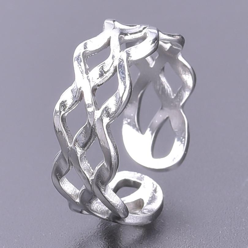 Serpent Snake Ring Stainless Steel Jewelry For Women Girl Punk Accessories Titanium Rings Animal Bague Femme Wedding Party Gift