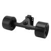Skateboard Truck and Wheels 82A Hardness High Acuracy Stable Skateboard Accessories for Electric Skateboards Black