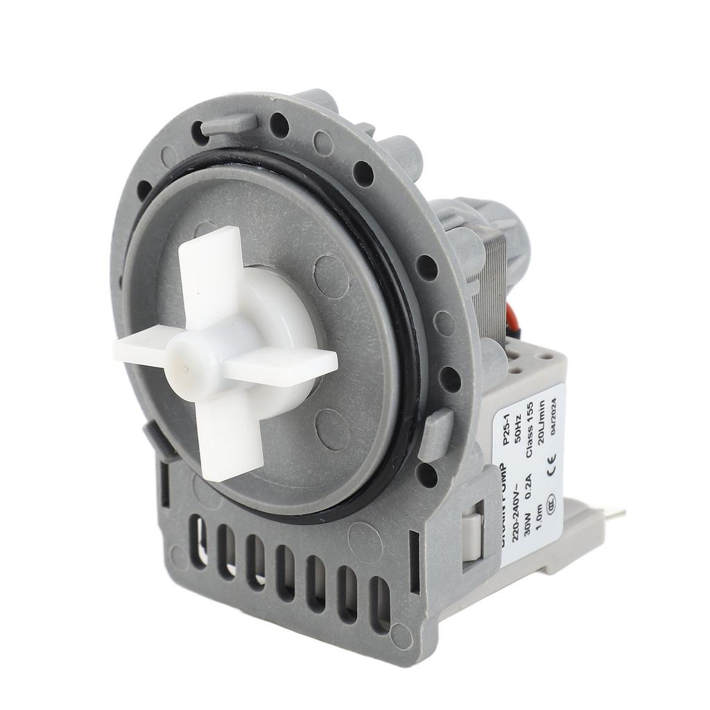 Washer Drain Pump 30W 20L Per Minute High Efficiency Washing Machine Drainage Pump AC220?240V