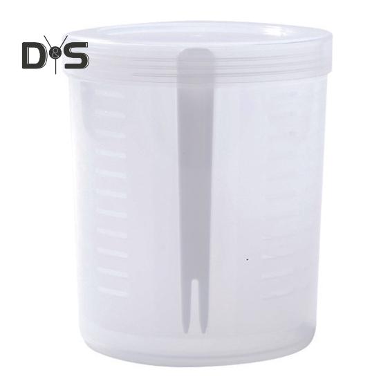 

1 комплект, простое в использовании ведро для хранения в холодильнике, широкое применение, практичный двухслойный дренажный органайзер белый