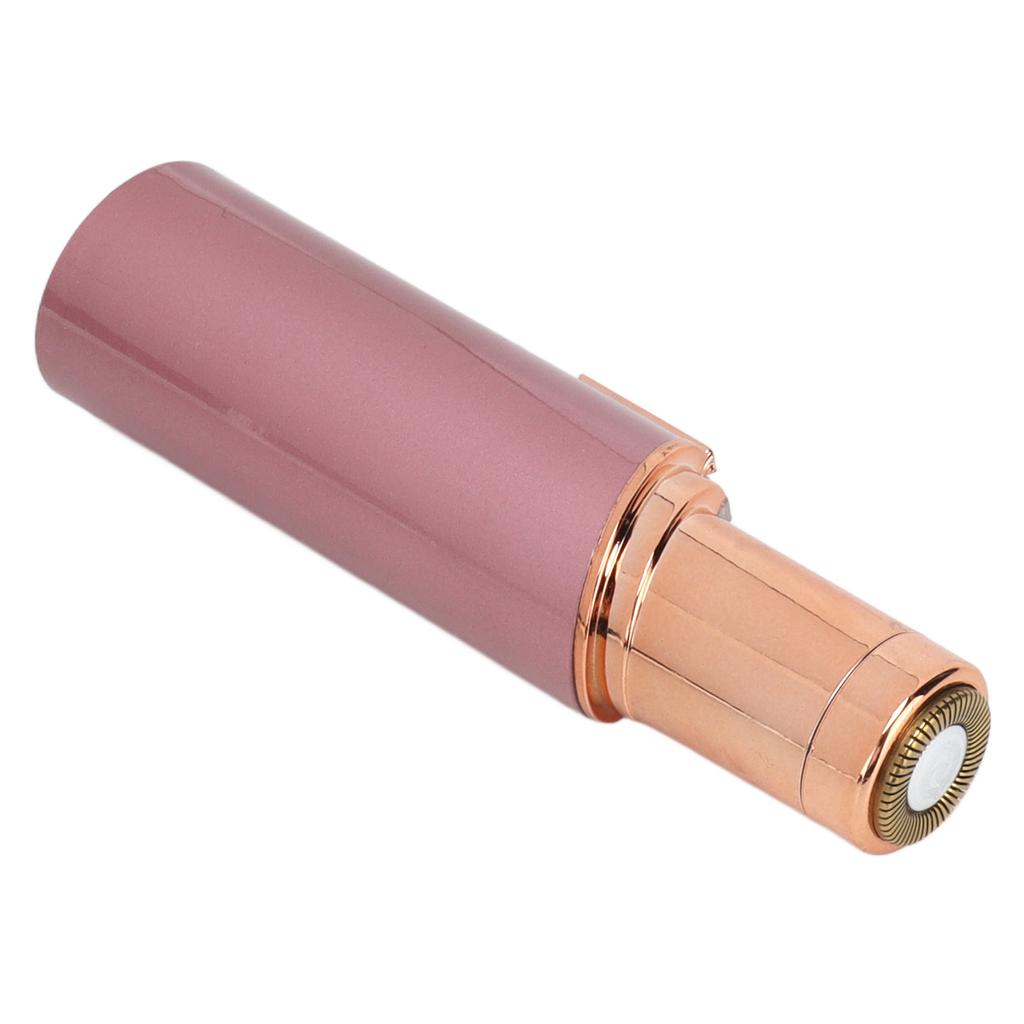 Electric Facial Hair Trimmer Lipstick Shaped Lightweight Mini USB Charging Face Shaver Hair Remover