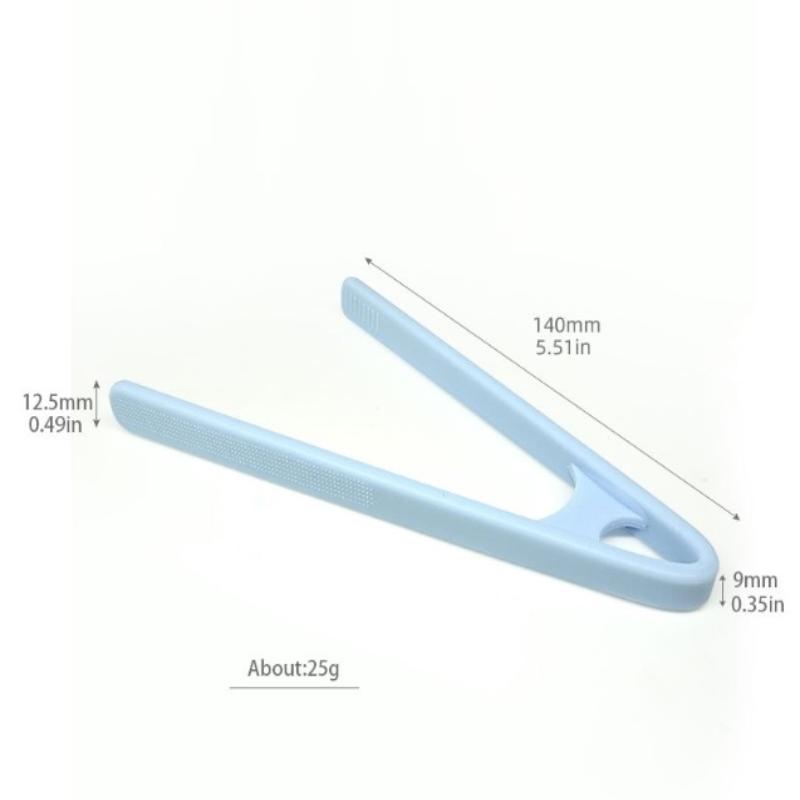 1Pcs Silicone Mini Multifunctional Non Slip Food Grade Fine Motor Tweezer Tongs For Boys Girls Daily Use Gift