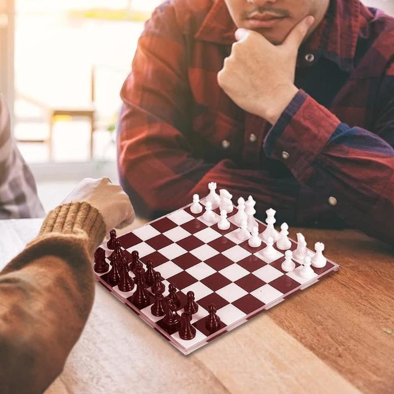 תבנית סט שחמט משרף עם לוח שחמט תבניות שרף סיליקון תבנית שרף שחמט תלת-ממדית ליצירה עצמית מתנה ליום הולדת