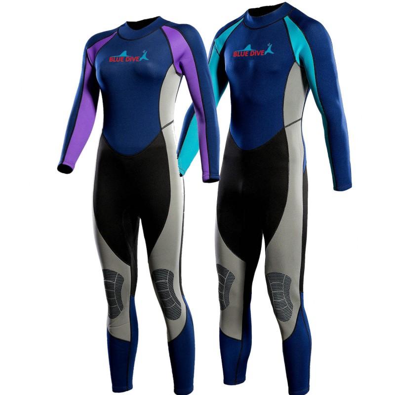 2mm Neopren Neoprenanzug Herren Damen Ganzkörper Wärme Schnorcheln Schwimmen Freitauchen In Kaltem Wasser