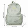 Small Pack Zipper  Shoulder Bag Solid Color Casual Backpack Waterproof Butterfly Backpack  Women