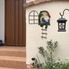 Resin Handicraft Piano Iron Window Hanging Tree Decoration Courtyard Trunks Statue