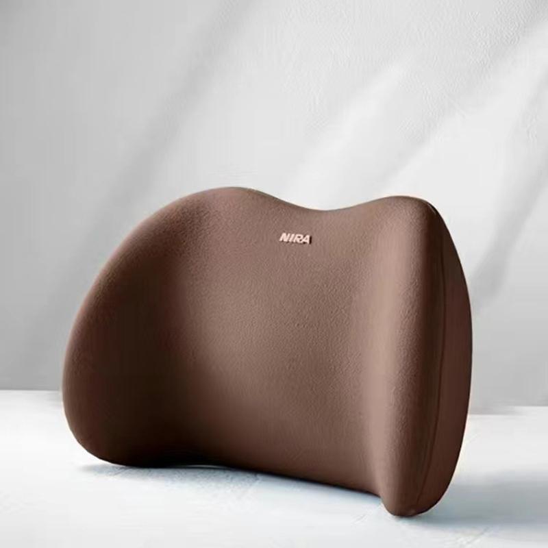 1Pc Memory Foam Car Neck Pillow Protective Lumbar Back Support Breathable Car Headrest Cushion Relieve Stress Car Seat Pillow