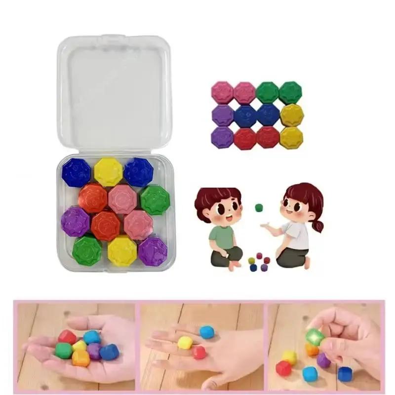 Traditional Play Game Gonggi Jack Stone Pebbles Set Stone Catching Game Gonggi Set for Board Game Party Games Gifts for Fans