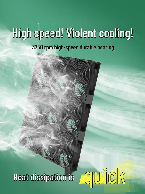 Yuzhu Xun 14cm High-Speed Cooling Fan